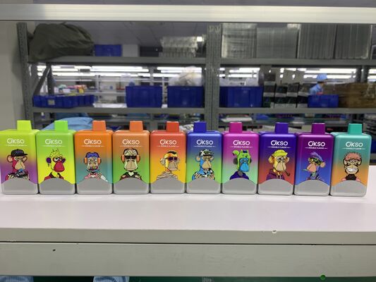 EU warehouse Electronic Cigarette Wholesale OKSO 60000 60k Puffs Double Flavors Mesh Coil Disposable Vape  Wholesale I Vape