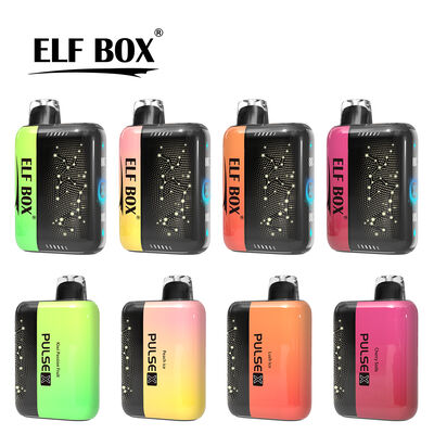 Elf Box Pulse X 25000 Puffs Disposable Vape with 3D Curved Screen and AI Power Adjustment