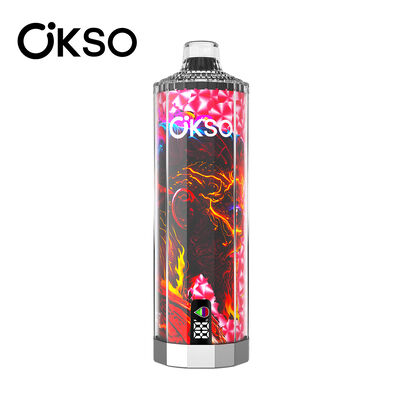 Original OKSO Shisha Hookah Mega 50k DTL Europe Rechargeable Disposable Vape
