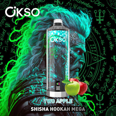 Original OKSO Shisha Hookah Mega 50k DTL Europe Rechargeable Disposable Vape
