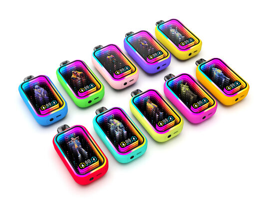 OKSO Magic Mirror 50000 Puffs Disposable Vape with Dual Mesh Coil and RGB LED Display