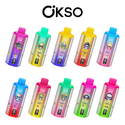 OKSO 6in1 120000 Puffs Disposable Vape with 6 Flavors and 850mAh Battery E-Cigarette