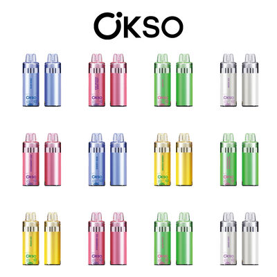 OKSO Switch Kit 50K Disposable Vape with Dual Mesh Coil and Rechargeable Power Bank for 50,000 Puffs