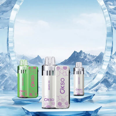 OKSO Switch Kit 50K Disposable Vape with Dual Mesh Coil and Rechargeable Power Bank for 50,000 Puffs