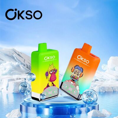 EU warehouse Electronic Cigarette Wholesale OKSO 60000 60k Puffs Double Flavors Mesh Coil Disposable Vape  Wholesale I Vape